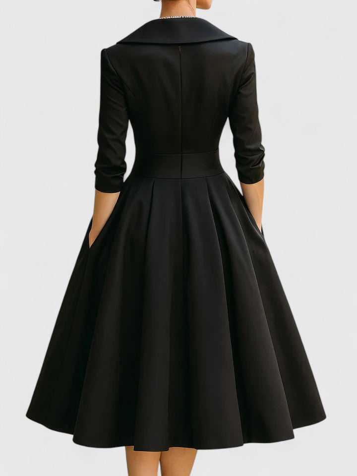 Bellamyra | Elegant Midi Dress