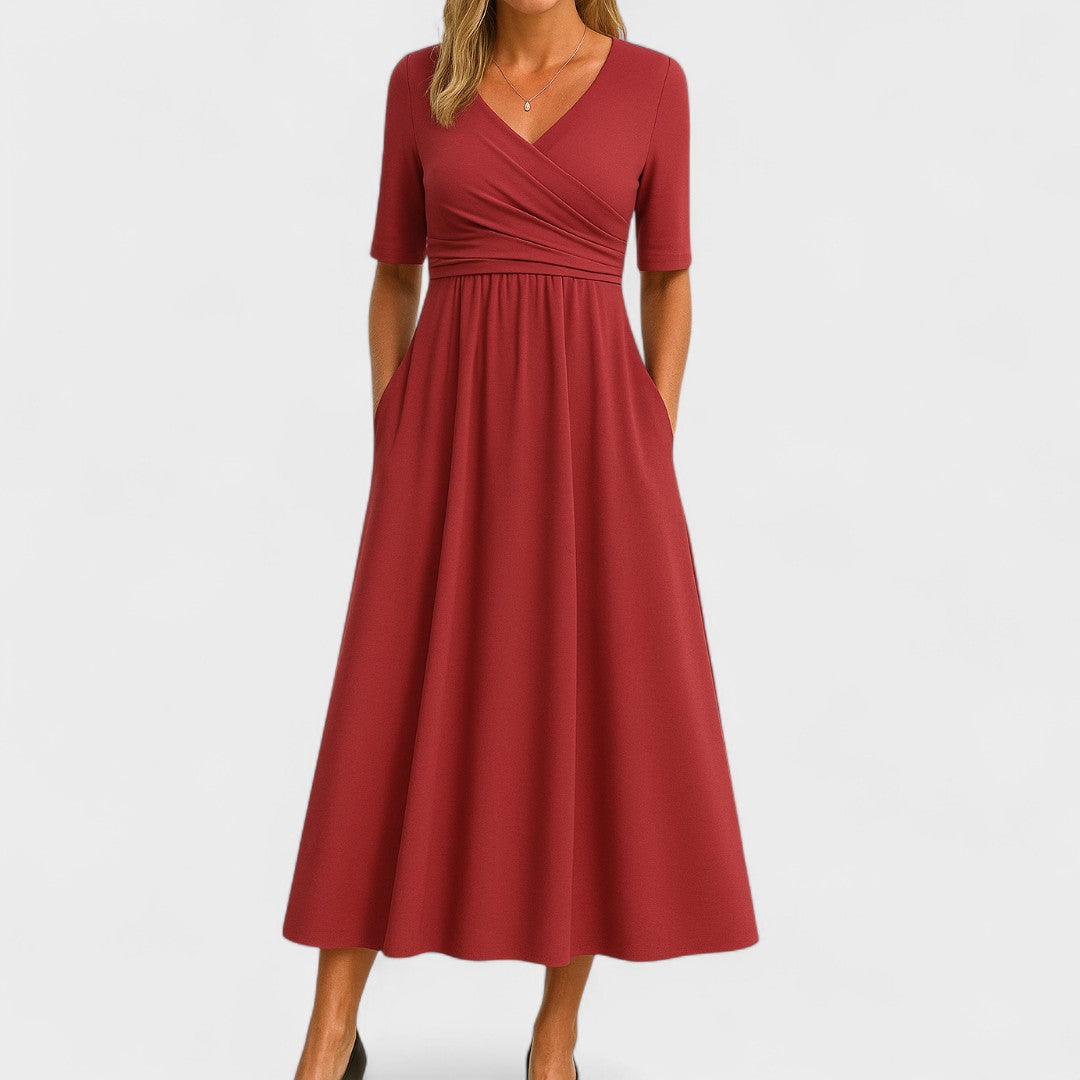 Lunaria - Graceful Wrap Dress
