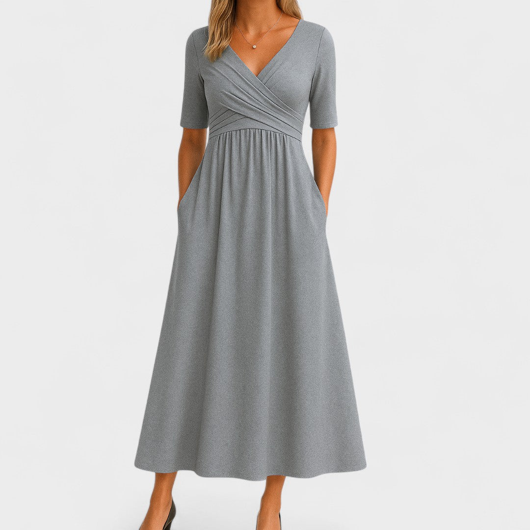 Lunaria - Graceful Wrap Dress