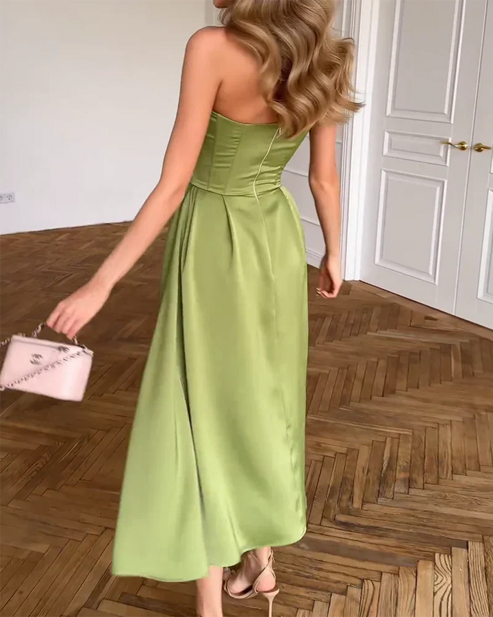 Elvaire - Strapless Charm Dress