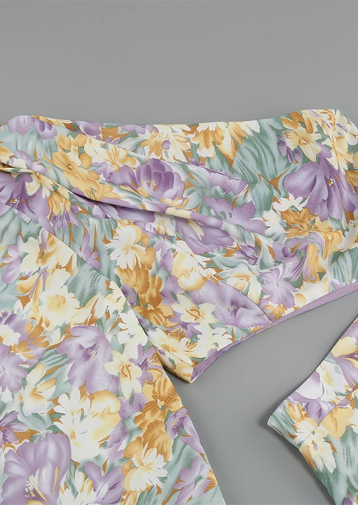 Vallia - One Shoulder Bloom Dress