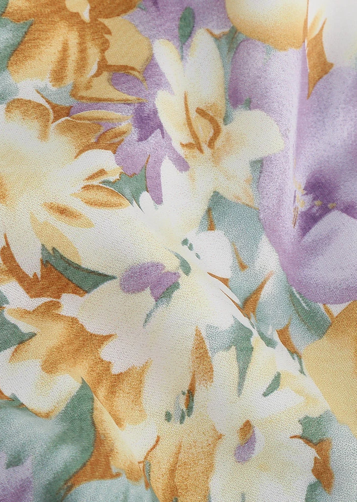 Vallia - One Shoulder Bloom Dress