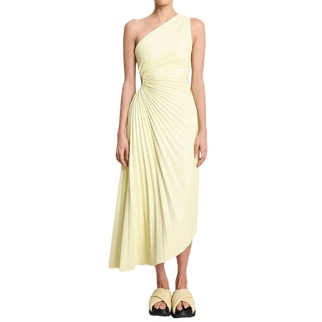 Zerina - Pleated Elegance Dress