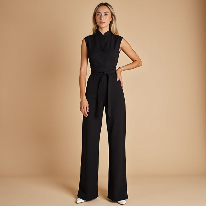 Elin - Timeless Belted Jumpsuit